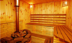 Русские бани на дровах